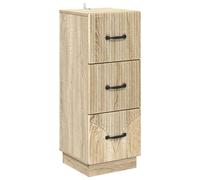 Drawer Cabinet Engineered Wood Storage Unit Vintage Home Organizer for vidaXL