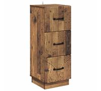 Drawer Cabinet Engineered Wood Storage Unit Vintage Home Organizer for vidaXL