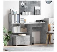 Drawer Cabinet Modern Concrete-Grey Engineered Woods 1 Drawer 55x45x33.5cm