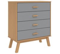 Drawer Cabinet Office File Cabinet Shelf Drawer Chest Solid Wood Pine vidaXL