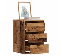 Drawer Cabinet Old Wood 40x41x58cm Engineered Wood Multiple Drawers Modern Chest