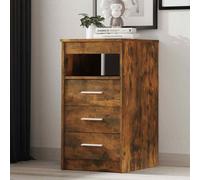 Drawer Cabinet Storage Cabinet Chest Drawer Nightstand Engineered Wood vidaXL