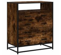 Drawer Cabinet Storage Filing Cabinet Chest Drawer Engineered Wood vidaXL