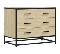 Drawer Cabinet Storage Filing Cabinet Chest Drawer Engineered Wood vidaXL