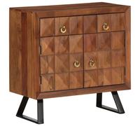vidaXL Drawer Cabinet Honey Brown 70x35x70 cm Solid Wood Acacia drawer chest