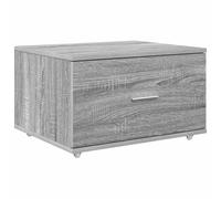 vidaXL Drawer Cabinet Brown 55 x 45 x 33.5 cm Engineered wood