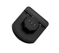 Drawer Combination Lock, Zinc Alloy Bolt for Cabinet Wardrobe Storage No Drill Anti-Theft Security Lock Furniture Hardware(B)
