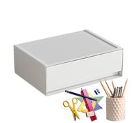 Drawer Desktop Storage Box - Desktop Drawers Stackable Small Drawer , Tabletop Drawers, Desktop Drawers, Under Desk Drawer, Buckle Design for Desk for Home
