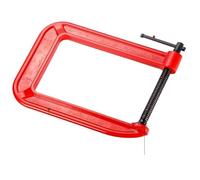 Drawer Fixing Clamps G Clamp Deep Reach C Clamp,4 Inch C-Clamp Set, Heavy Duty Steel C Clamp Industrial Strength C Clamps for Woodworking, Welding(85x185mm)