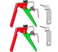 Drawer Fixing Clip - Stainless Steel Installation Clamps | Large & Small M Clips Tool Set for Drawer, Desk, Table & Cabinet Assembly and Installation