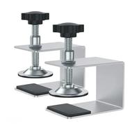 Drawer Front Installation Clamps 10pcs Woodworking Jig Steel Drawer Panel Clips Front Installation Clamps Cabinet Tool Home Furniture ToolsNO.306