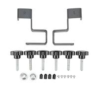 Drawer Front Mounting Clamp, Steel Right Angle Drawer Installation Clips for Carpenter Woodworking, Adjustable Hardware Clamps with Screws for Precise Drawer Face