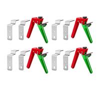 Drawer Front Panel Face Clamp Fixing Clip Set, 4 Pack