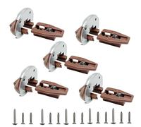 Drawer Guide Kit, 5-Pack Plastic Drawer Rails Repair Kit with Ball Bearings Smooth Gliding for Heavy Drawers Home Furniture Restoration(5 sets)