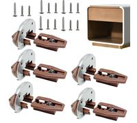 Drawer Guide Kit | Undermount Drawer Slides Stopper - Rail Installation Positioner Sturdy Track Guides Replacement Furniture Parts