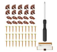 Drawer Guide Kits | Easy Install Replacement Part | Dresser Drawer Guides | for Nightstand Kitchens Bedrooms Nursery Dormitory Hotel Dressers Bedside Tables