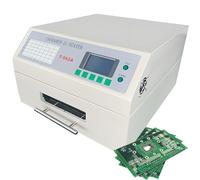 Drawer Hot Air Circulation Reflow Oven,Intelligent Infrared IC Heater Rework Station,PCB Board SMD SMT BGA Soldering Machine,12x13 Welding Scope 110V60Hz