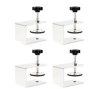 Drawer Installation Helper with 2mm Drawer Clamp Stainless Steel Fastener with Big Silicone Protective Pads Installation Clamp