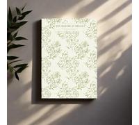 Drawer Liner Paper, Decorative Drawer Liners DWUENT Green White Floral Bird Pattern Non-Scented Paper for Drawer & Shelf Protection & Decoration, 10 Large Sheets 35x50cm