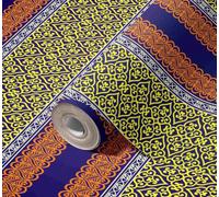 Drawer Liner Retro Textured Self Adhesive Kitchen Drawer 45x500cm Wall | Vinyl Material; Mural, Large, Retro, Ethnic; No Glue or Tools Required