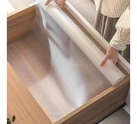 Drawer Liners, 30cm×300cm Non-Adhesive Shelf Liner, Waterproof Anti-Slip BPA Free Kitchen Cupboard Cabinet Liner, EVA Plastic Lining Washable Draw Liners for Home Office (White)
