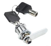 Drawer Lock 16mm for Wood Metal Glass Furniture 2 Keys(20mm) | 20mm cylinder length, adjustable lock plates, max material thickness 12.5mm, rust resistant metal