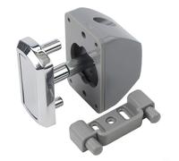 Drawer Lock Catch Mechanism for Swift For Motorhome Applications with Push Handle Design and Robust Internal Components (Chrome)