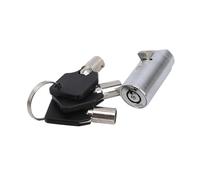 Drawer Lock Cylinder Zinc Alloy Universal Size Key Vending Machine Cylinder Lock Tubular Key Industrial Cabinet Lock Core with 3 Keys(A-Universal Lock)