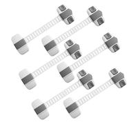 Drawer Locks Child Safe Cabinet Locks - Baby Cabinet Locks 6 Pack Baby Safe Multipurpose Toilet Locks Baby Safe Kitchen Oven