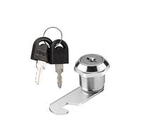 Drawer Locks with 2 Keys Lock Furniture Hardware Door Cabinet Lock for Office Desk Letter Box Cam Locks 16mm 20mm 25mm 30mm 1Pcs(30mm)