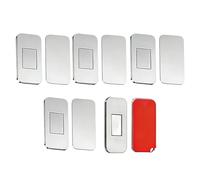 Drawer Magnetic Catch | Pack of 5 Extremely Thin Adhesive Closures Stainless Steel Cabinet Latch for Kitchens, Bathrooms, Sideboards, Wardrobes and Various