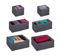 Drawer organiser fabric storage boxes Multi-Size Organisers foldable lightweight