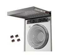 Drawer Pull-out Trouser Rack, Silent Slide Hidden Trouser Rack, Suitable for Drying Clothes Above The Washing Machine (560)