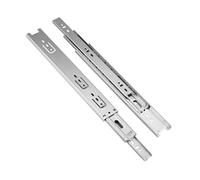 Drawer Rail | Metal Drawer Runner for Cabinet - Ball Bearing Metal Rail Guide, Heavy Duty Load Capacity Drawer Slides for Home