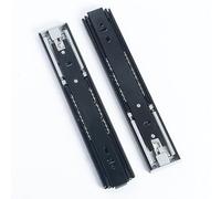 Drawer Rails, Ball Bearing Drawer Slides, No Need to Install The Handle, Just Press It to Open, Drawer Tracks for Home and Office Cabinets(12in)