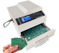 Drawer Reflow Soldering Machine T-937 T-937M,8 Temperature Curve,Intelligent BGA SMD SMT Rework Sation,for Rework PCB Board T-937-110V60Hz