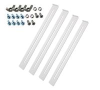 Drawer Repair Kit - 34x3x1 cm Complete Guide Installation Set for Kitchen & Office Drawers MDF Wood Material Easy Assembly Ideal for Home Improvement