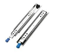Drawer Runners 1 Pair Heavy Duty No Locking Drawer Slide 10-60 Inch 250 Lb Load Capacity Side Mount Full Extension Ball Bearing Rail(26inch(650mm))