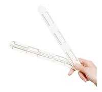 Drawer Runners 2Pcs/Set White Slides Drawer Sliding Rails Bin Tracks for Kitchen Bedroom Closet Pullout Track Basket Pull Rail for Drawer