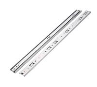 Drawer Runners, 45mm Wide Ball Bearing Drawer Slide, Suitable for Mats and Bed Boxes/Silver / 900mm