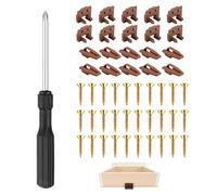 Drawer Runners Complete Repair & Maintenance Kit | Central Drawer Slides for Dressing Table, Bedside Cabinets, Kitchens and Bedrooms