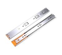 Drawer Runners,Drawer Runners, 3-Section Slides for Cabinets, 12-20 Inches, 2 Pack, Heavy Duty, Smooth Action, Easy Install, Ideal for Kitchen, Office, and Workshop Drawers