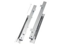 Drawer Runners Folding Pull-Out Bottom Mounted Linear Track Jewelry Cabinet Hidden Drawer Slide(557mm)
