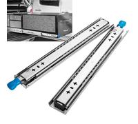 Drawer Runners Heavy Duty Drawer Slides Locking 1Pair/2pcs，2Pair/4pcs，5Pair/10pcs，10Pair/20pcs，250 LB Load Capacity Side Mount Ful(5pair,36inch(900mm))