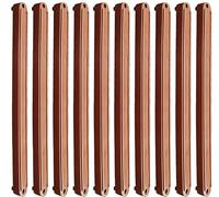 Drawer Runners Replacement,10 Plastic Drawer Guide Rails For Drawers Or Pull Out Cabinets For Keyboard Tray Cabinet Cupboard Kitchen (Brown-298mm)