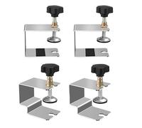 Drawer Side clamp 4PCS C Clamp Cabinet Hardware Jig Drawer Fixing Clip for Install Door Front Knobs Pulls Handles Woodworking Tools