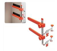 Drawer Slide Clamp Jig with Wrench and Toggle Clamp, Magnetic Support Arm, Engraved Dual Metric/Imperial Scale, Adjustable Length for Precision Cabinet Drawer(1 Piece Set)