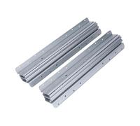 Drawer Slide Heavy Duty 120kg Load Bearing Full Extension 400mm to 900mm Cabinet Drawer Slider Guide Rail for Staircase Cabinets and Wardrobes Cold Rolled Steel 2 Pack