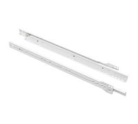 vidaXL Drawer Slide 12 pcs White 400 mm Steel