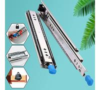 Drawer Slides 1200mmSide Mount Drawer Rails for Cabinets, 5m Long, Smooth Sliding Mechanism, Ideal for Camper and Applications